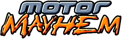 Motor Mayhem logo for Playstation 2